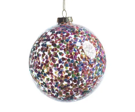 4.75" Multi Sequin Ornament