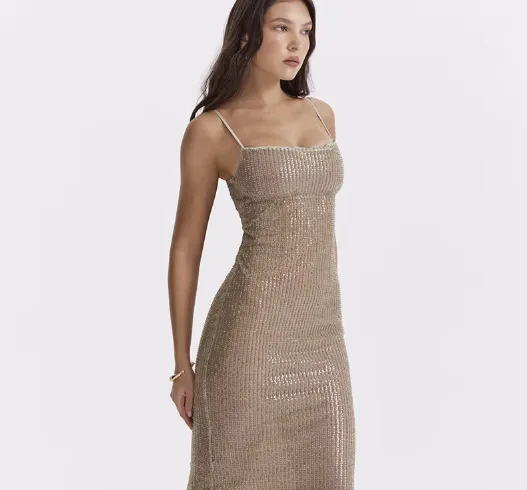 Aurelie - Sparkling bodycon dress