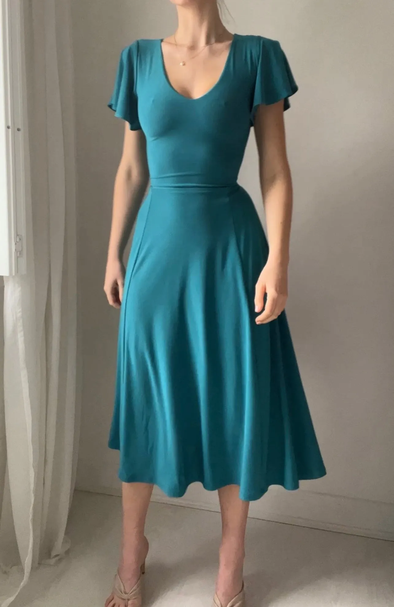 Ava Reversible Midi Dress