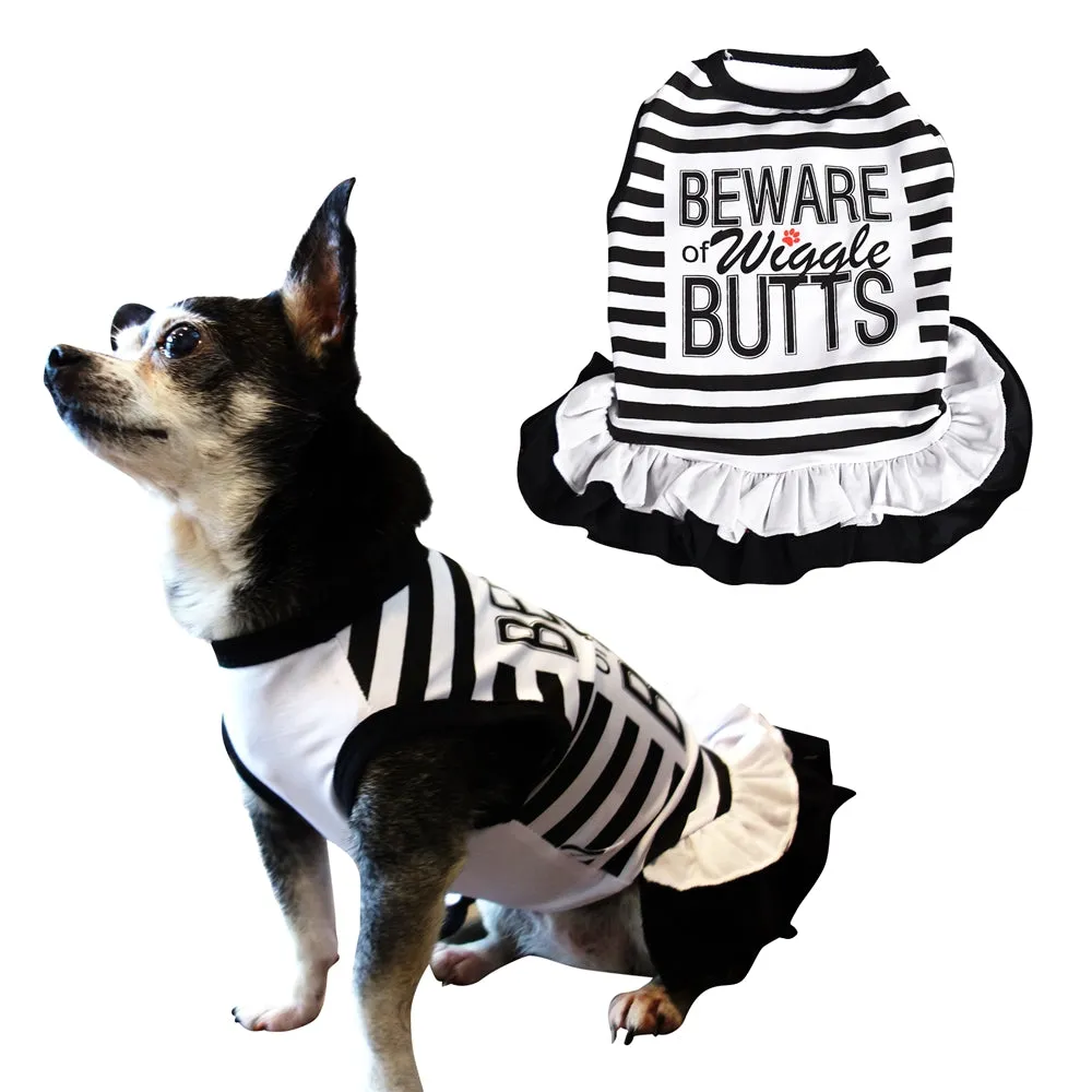 Beware Of Wiggle Butts | Dog Dress