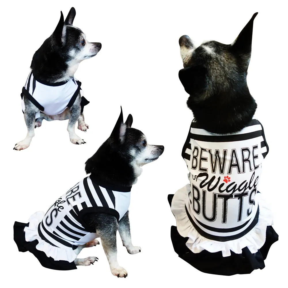 Beware Of Wiggle Butts | Dog Dress