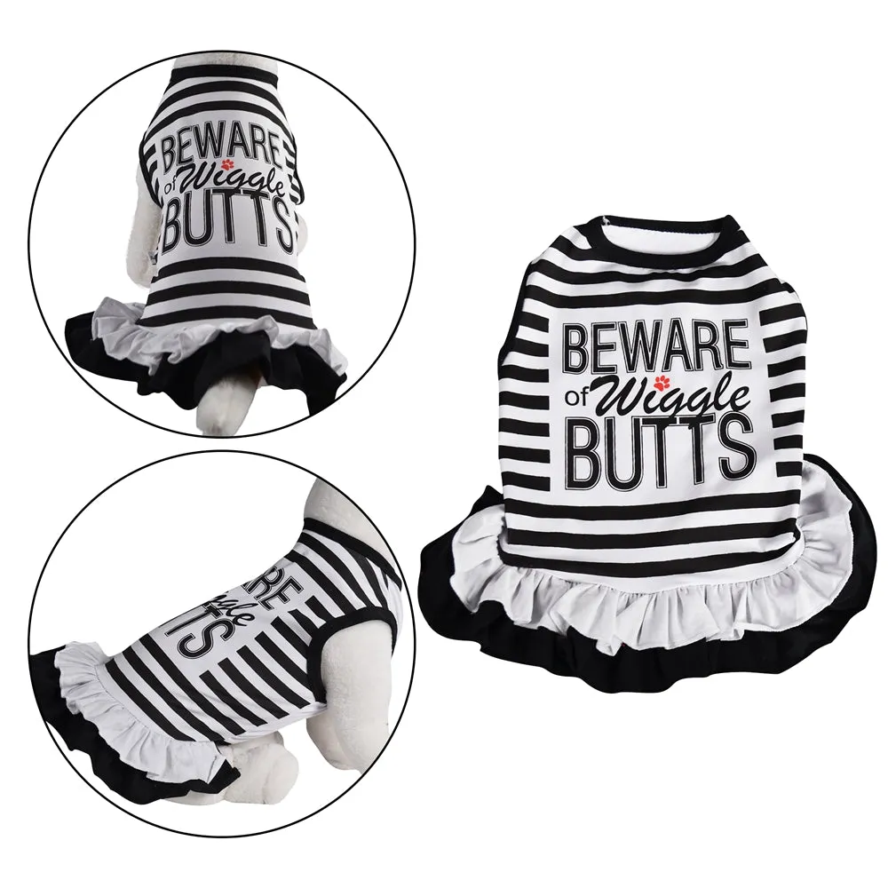 Beware Of Wiggle Butts | Dog Dress