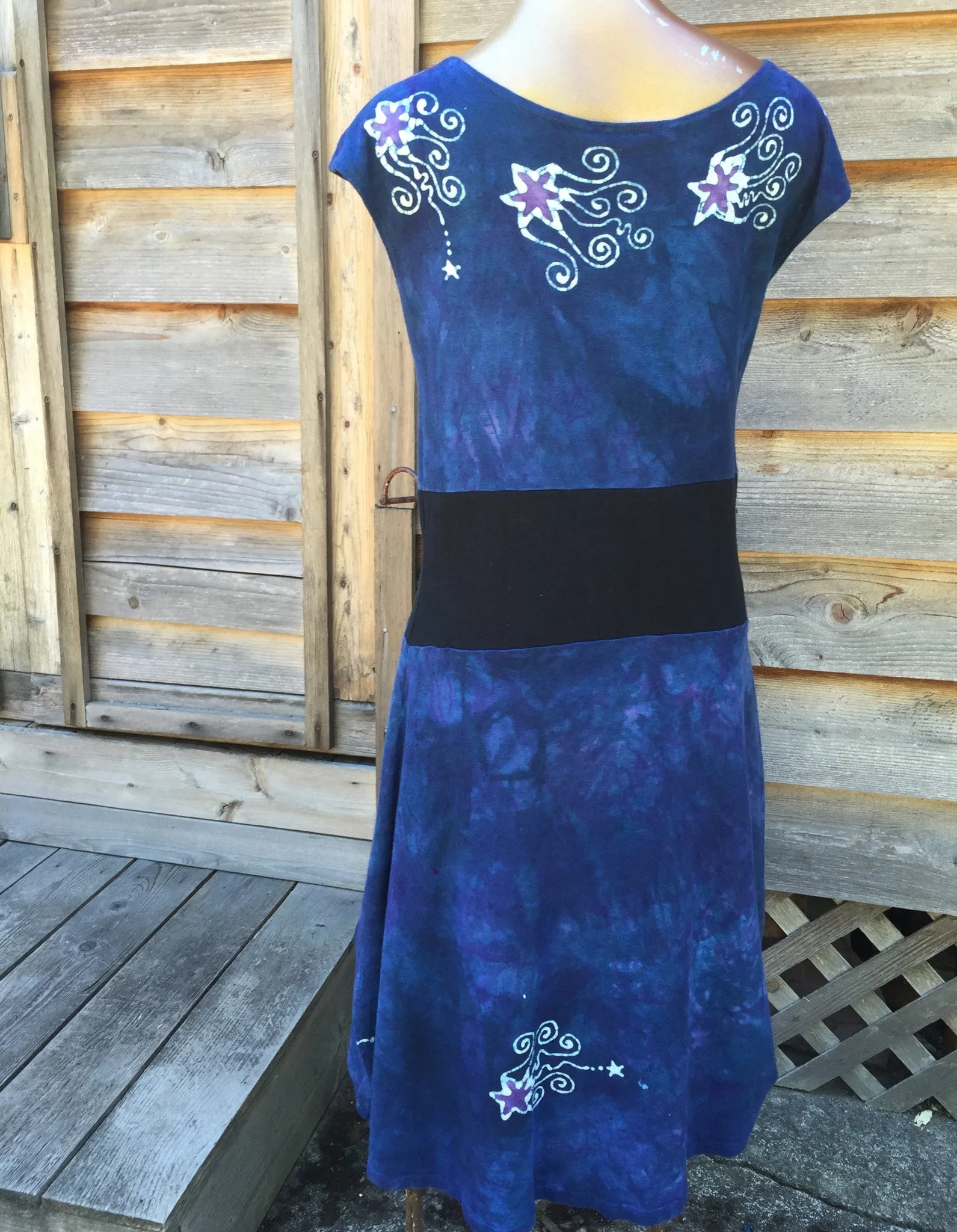 Blue River Batik Organic Cotton Hemp Summer Dress