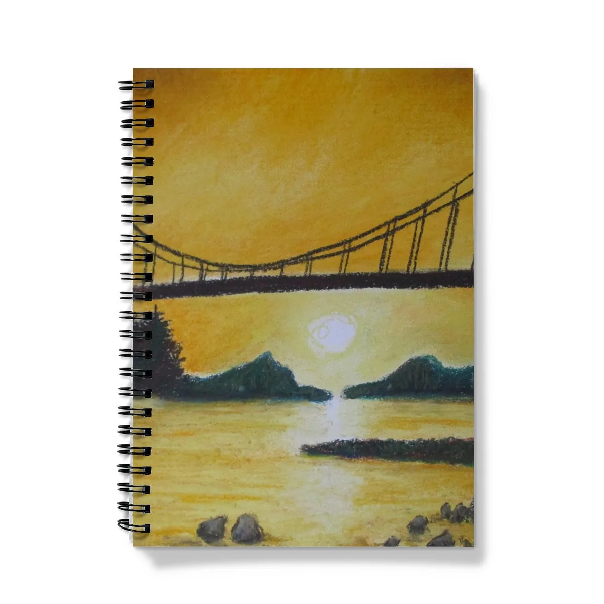 Bridge of Yellow ~ Notebook