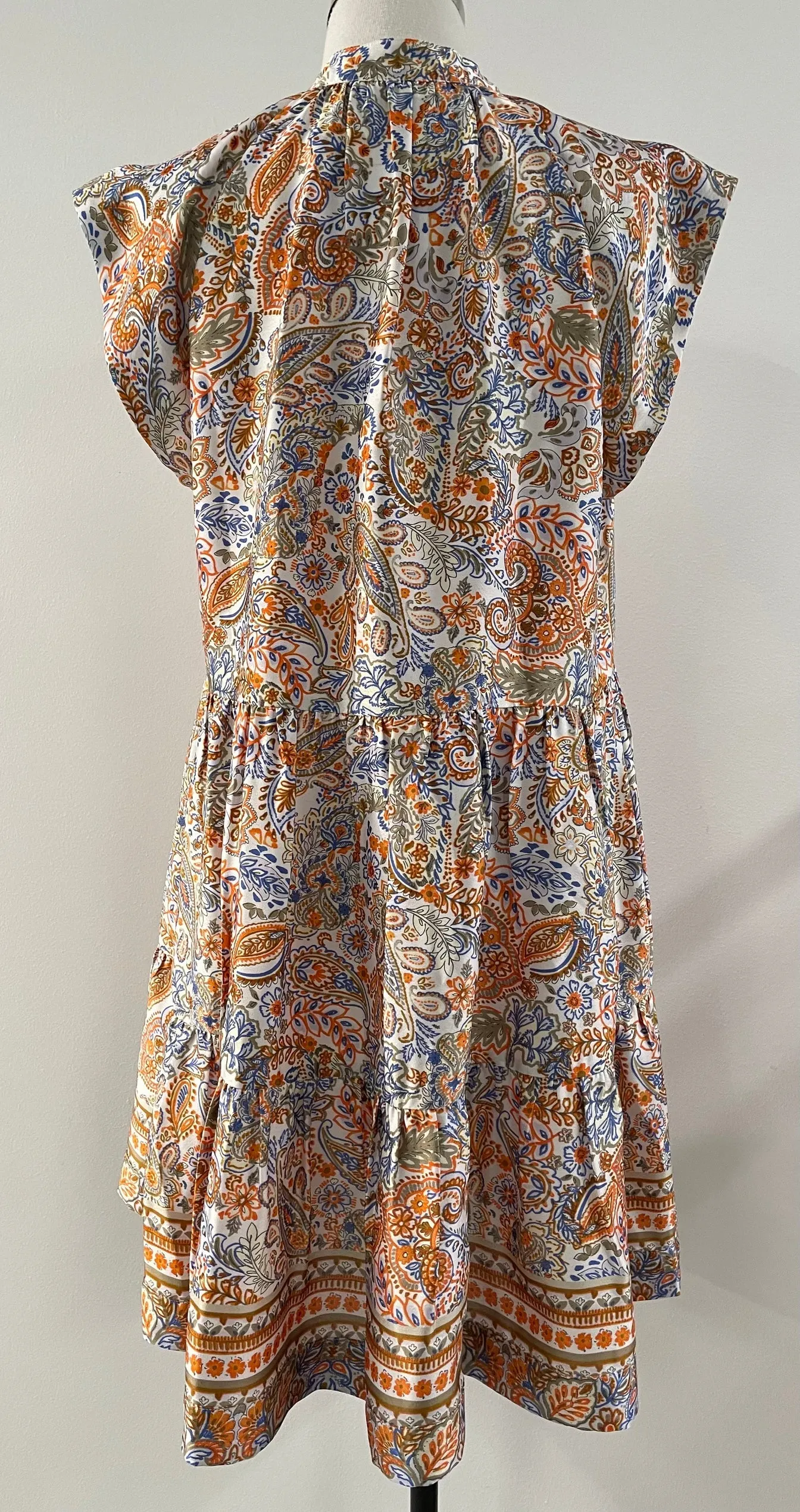 Ellis Paisley Printed Dress