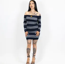 FB County Long Sleeve Off The Shoulder Dress