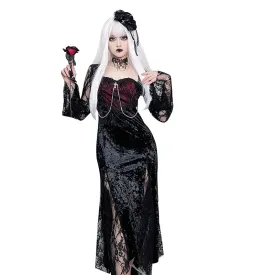 Gothic Dress Vintage Goth Romantic Casual Clothes Fashion Dress