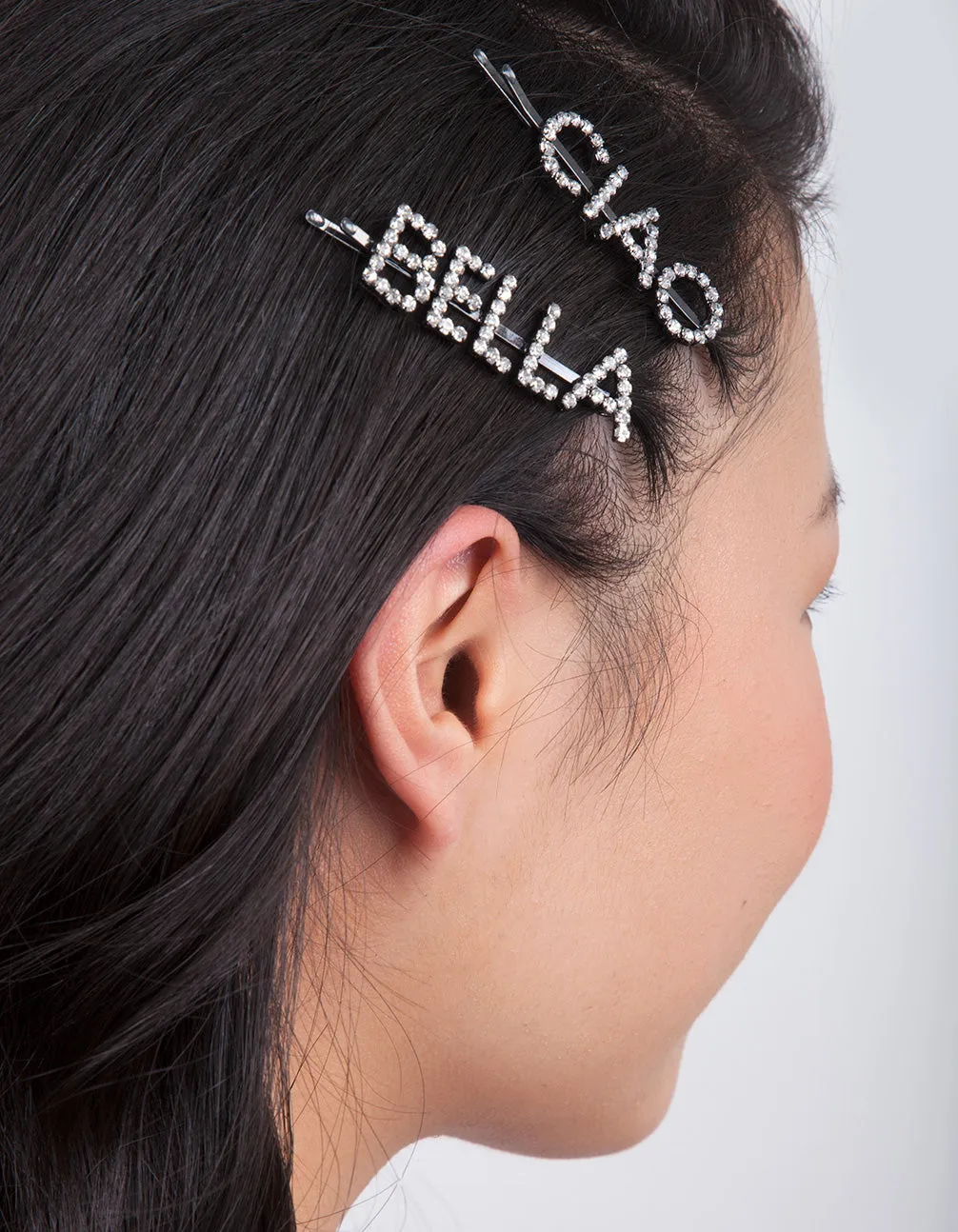 Gunmetal Ciao Bella Hair Clip Pack