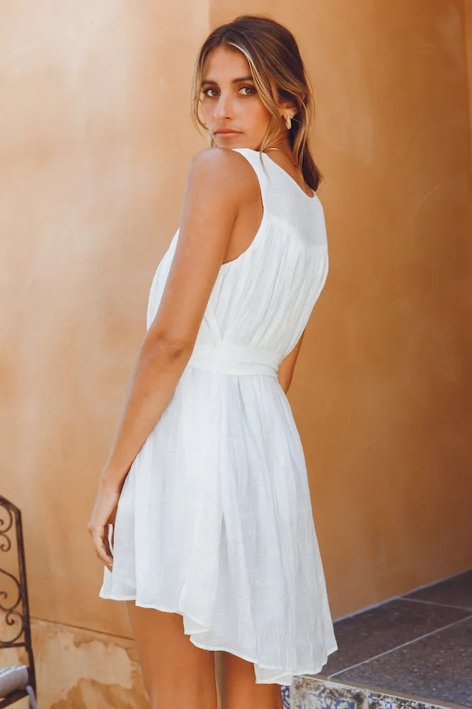 Heavenly Skies Dress White