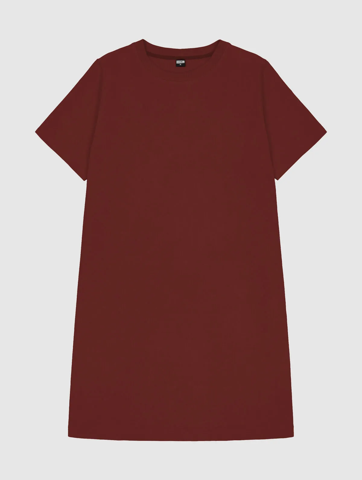 Henna T-Shirt Dress Auburn Red