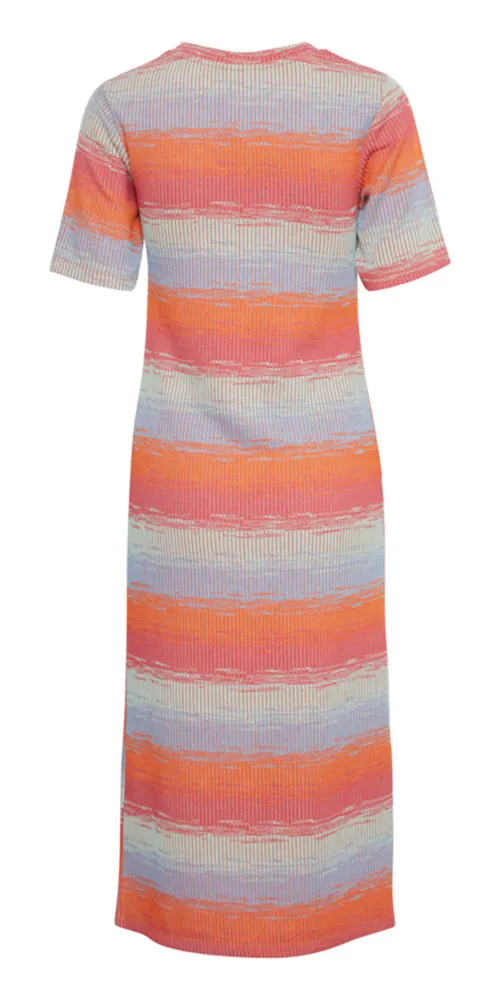 Ichi Ombre Stripe Dress