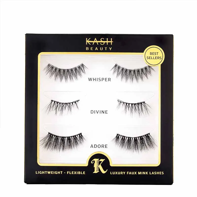 Kash Beauty Eternal Treasure Trio Lashes