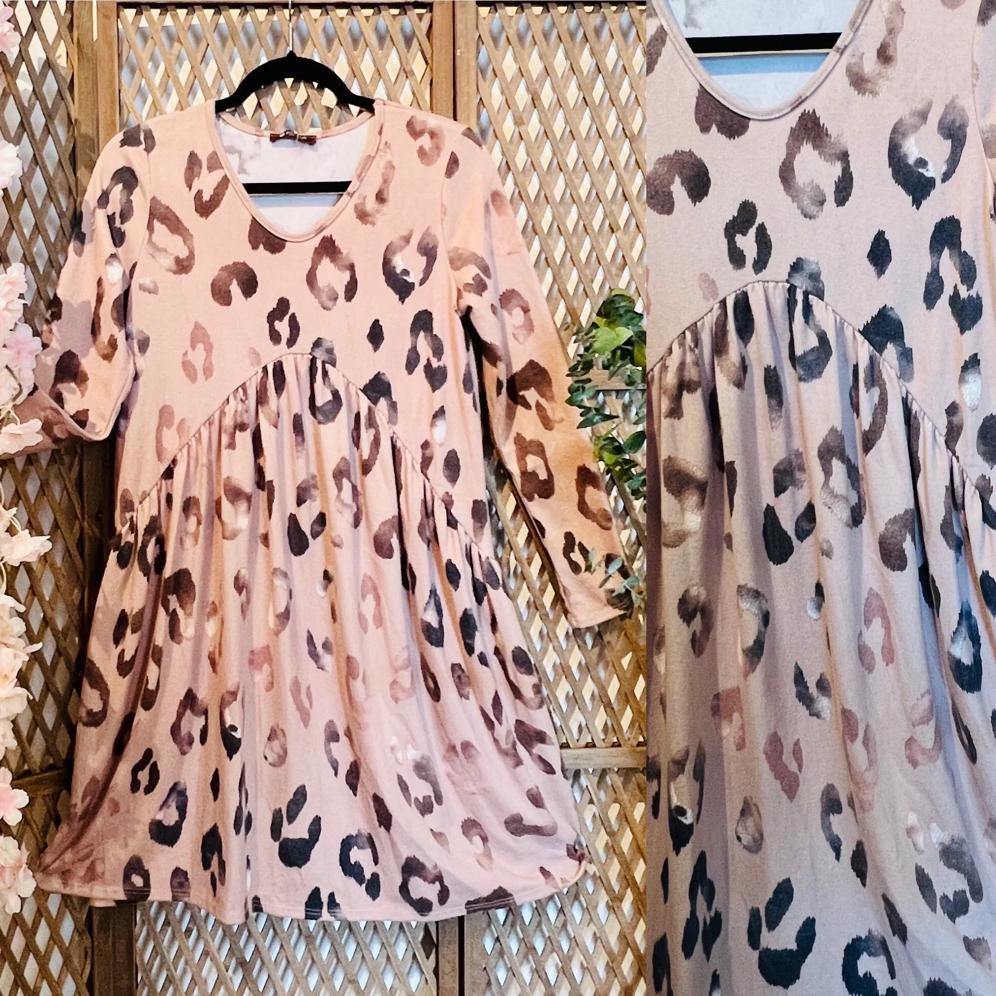 Leopard Buttery Soft Dress