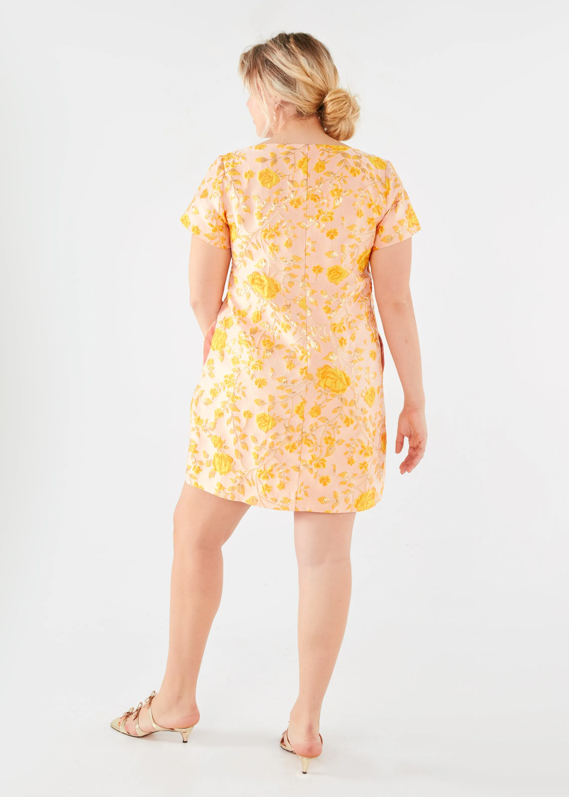 Lulu Dress Harvest Jacquard