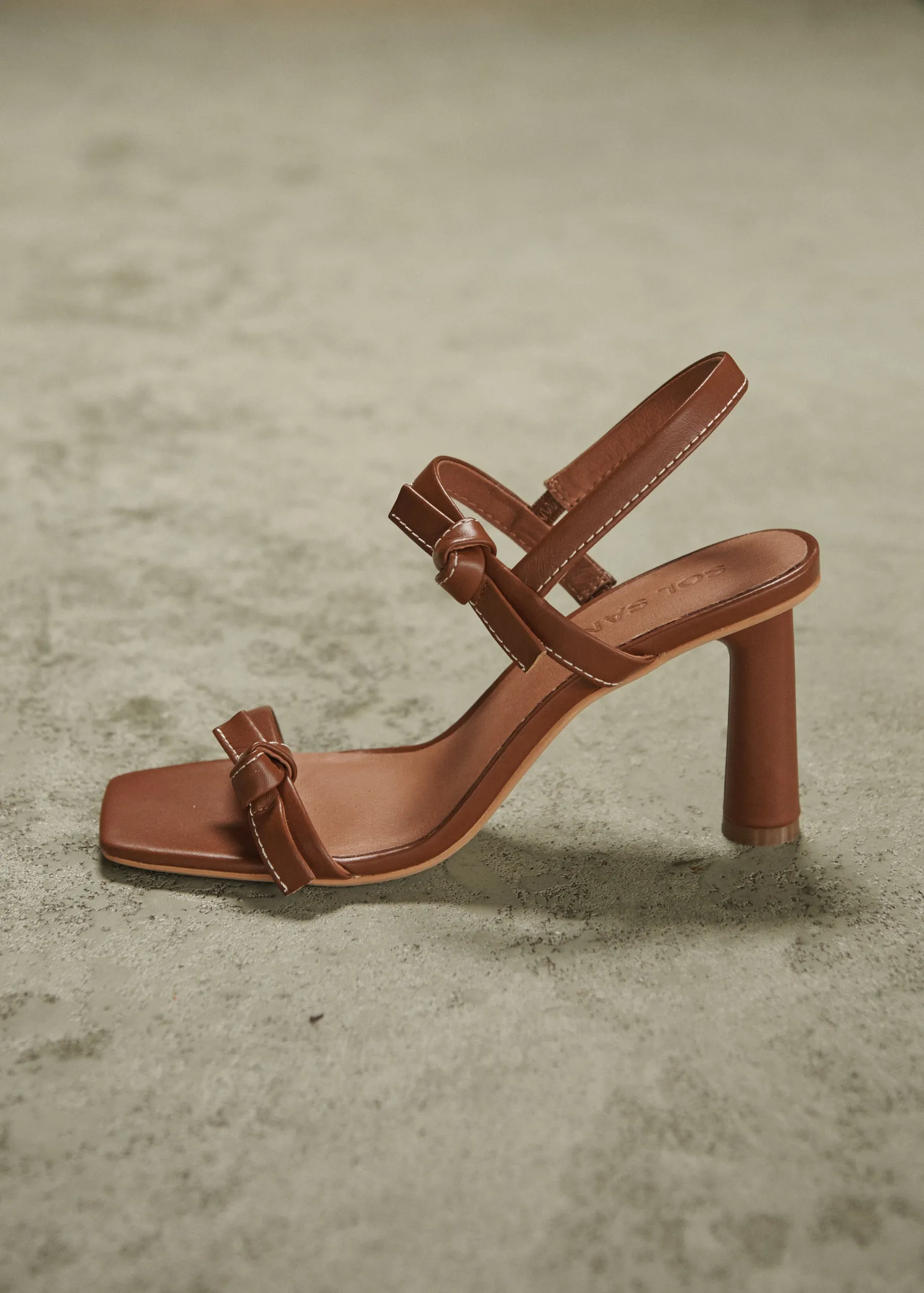 Manzoni Heel Cognac