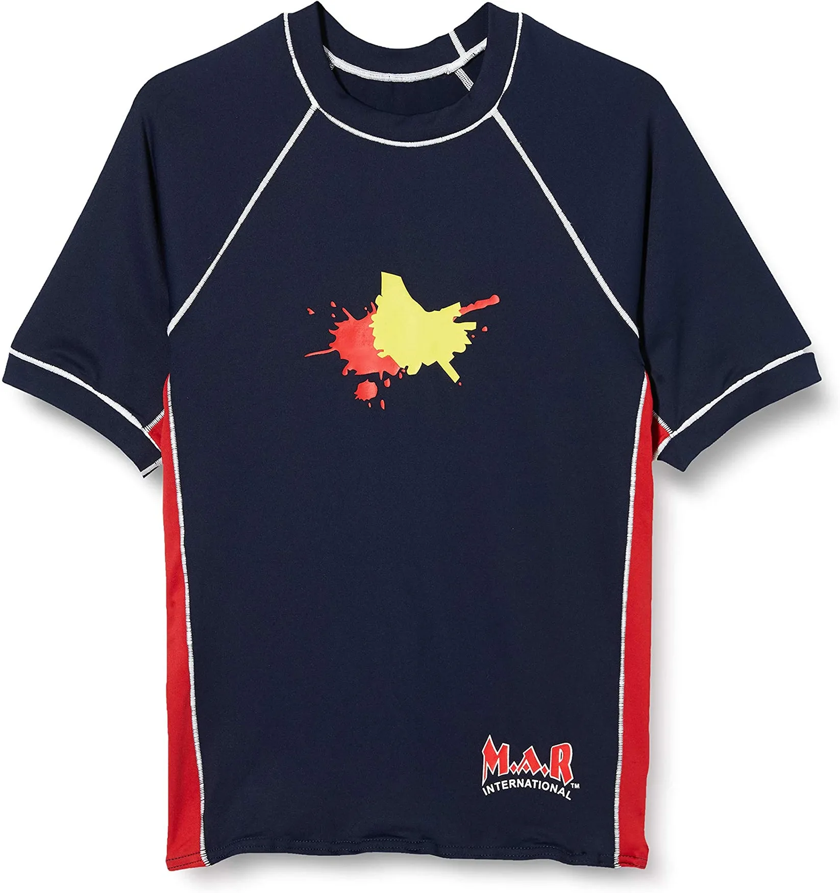 MAR-242B | Short Sleeve Skin-Fit Martial Arts Rash Guard w/ Assorted Colours