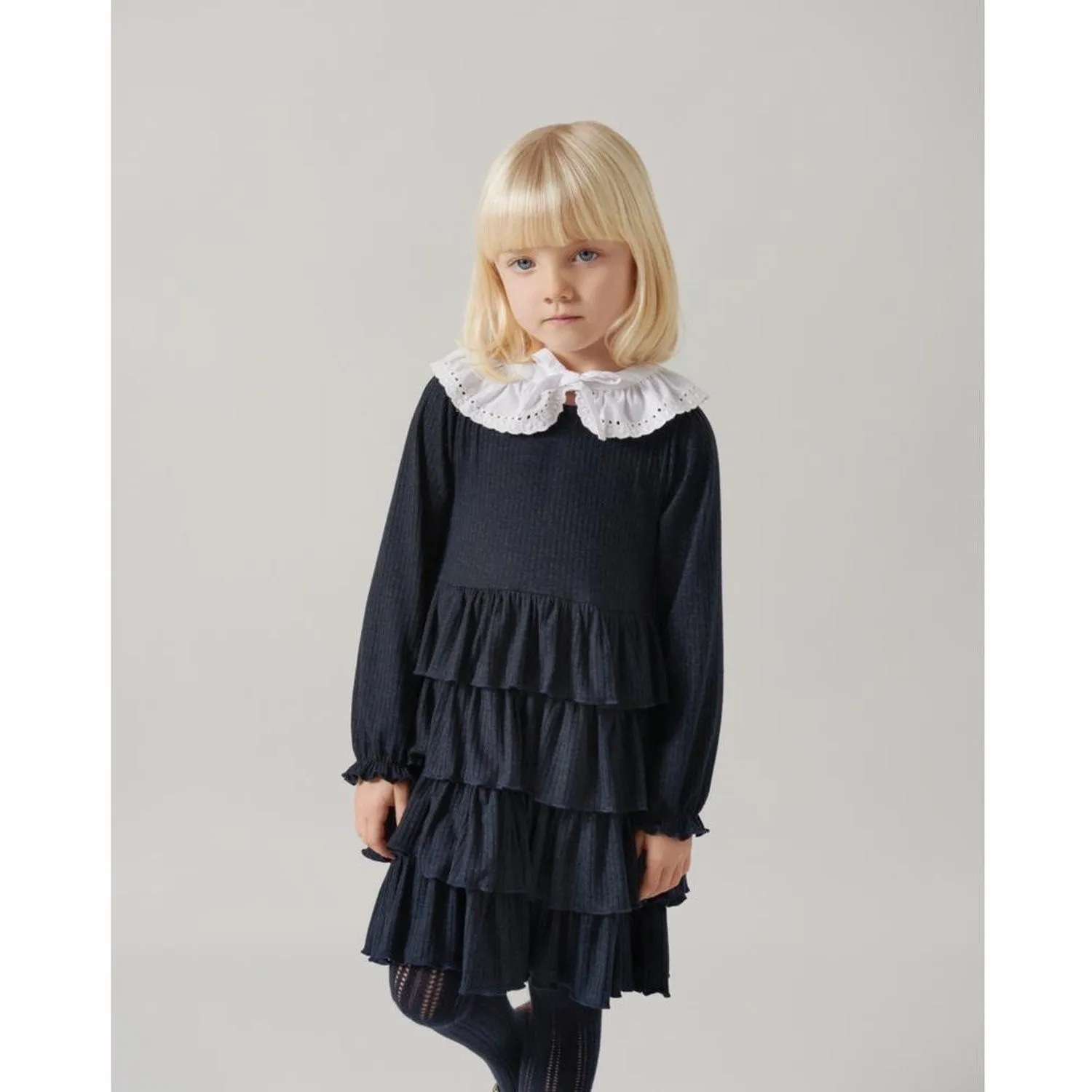 MarMar Glitter Rib Dark Night Glitter Disan Dress