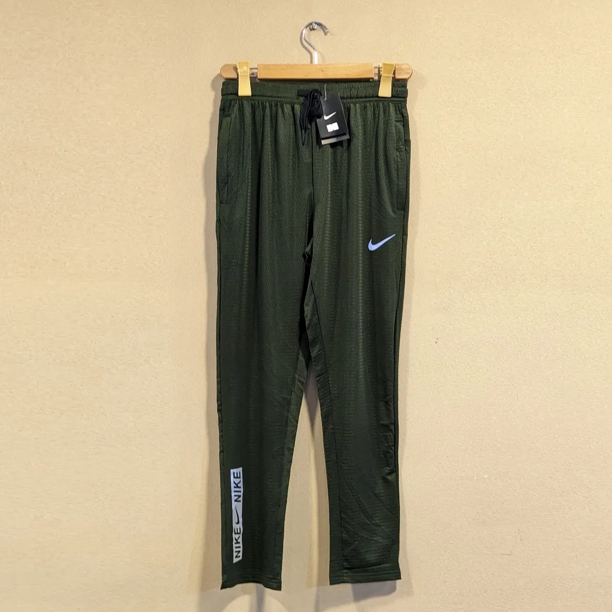 NK - Men 'Dark Green' 4-Way Stretchable Dry Fit Trouser SP25