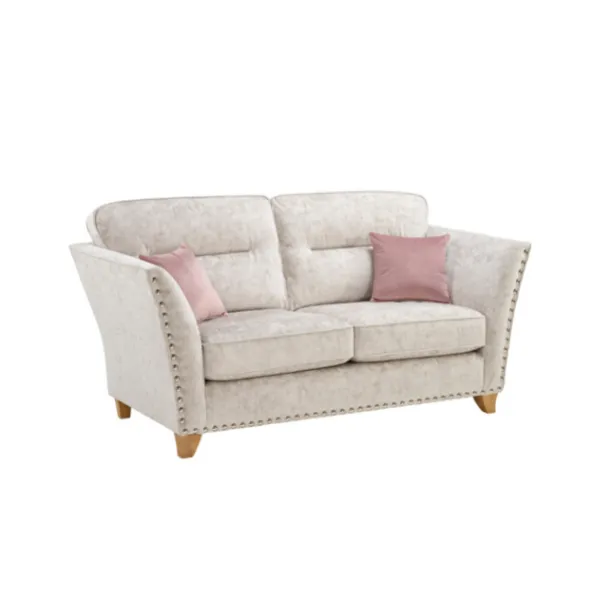 Paris Darwen Nickel 4 Seater Sofa by Lebus