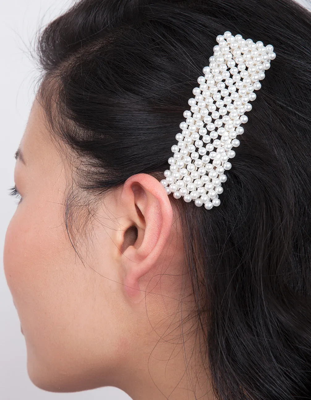 Pearl Chunky Hair Clip