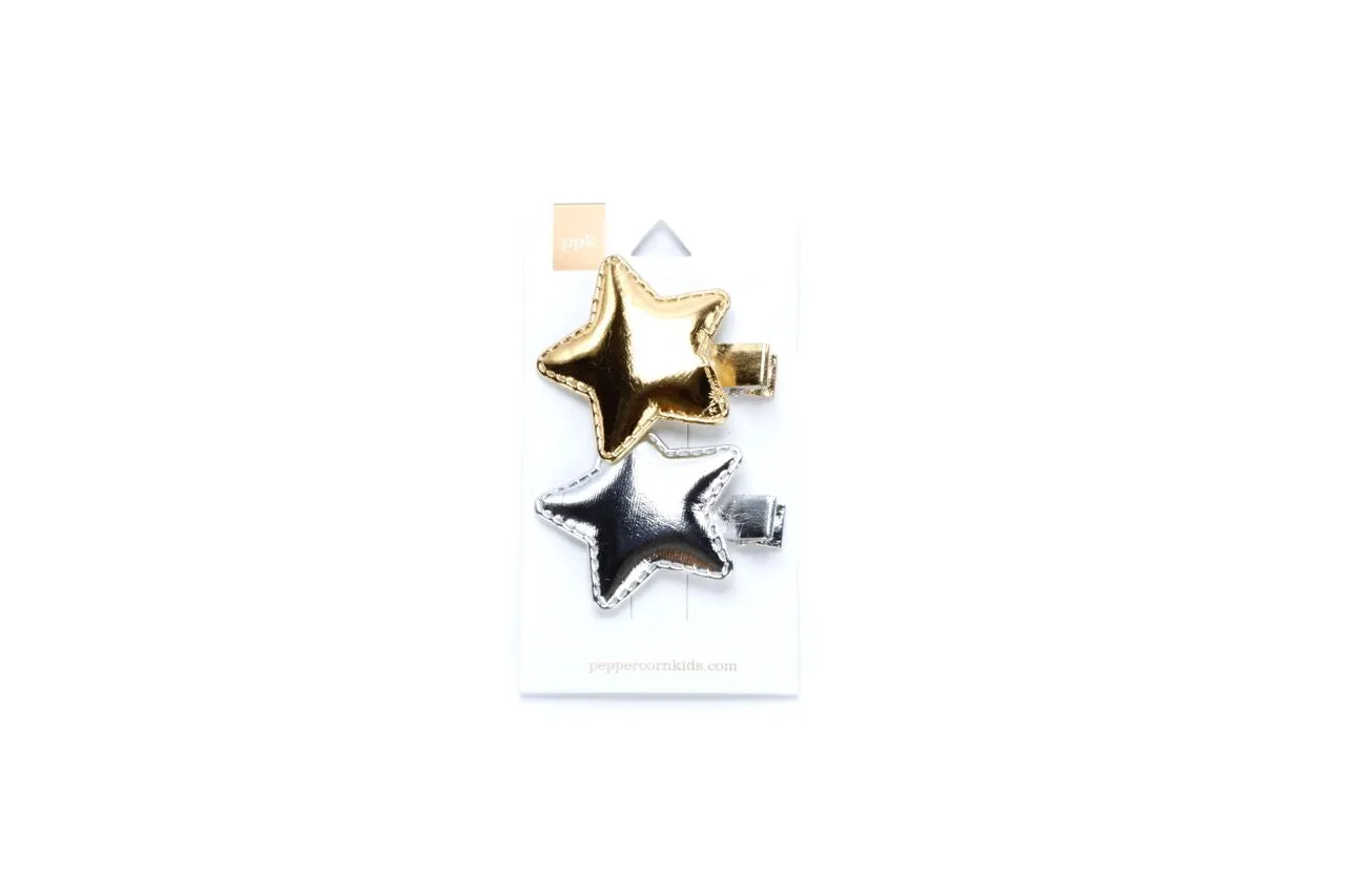 Peppercorn Kids Metallic Star Hair Clip