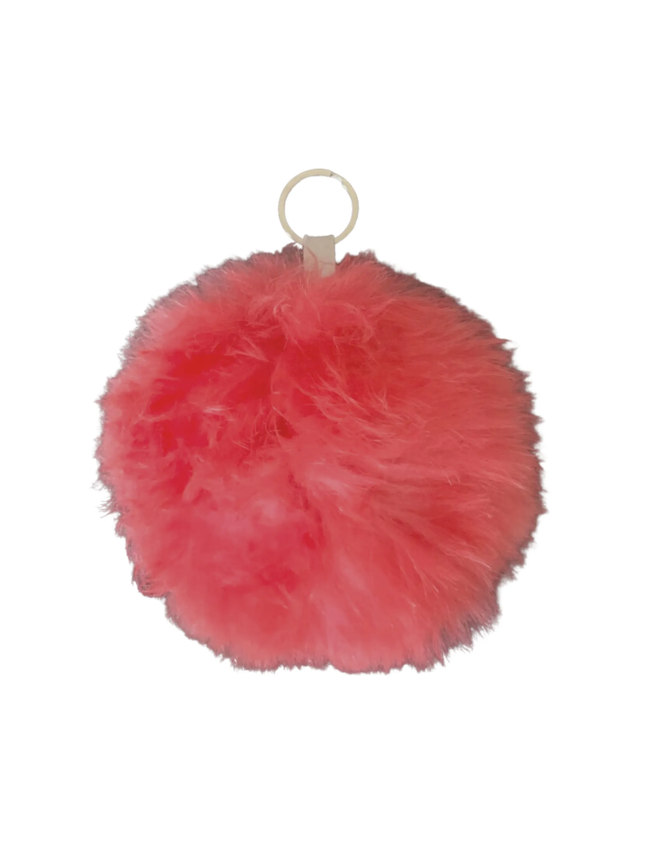 Puff Ball Keychain