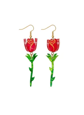 Rose Earrings