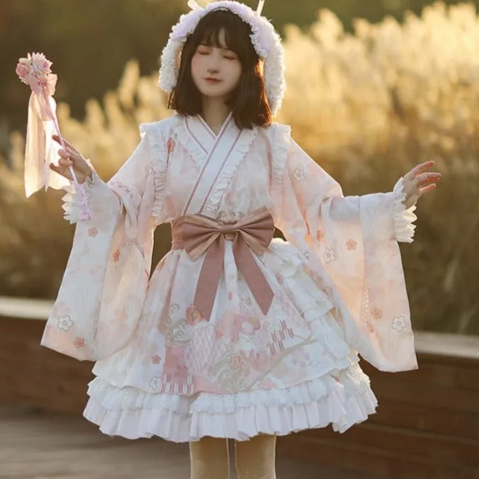 Ruffled Collar Lolita Dress