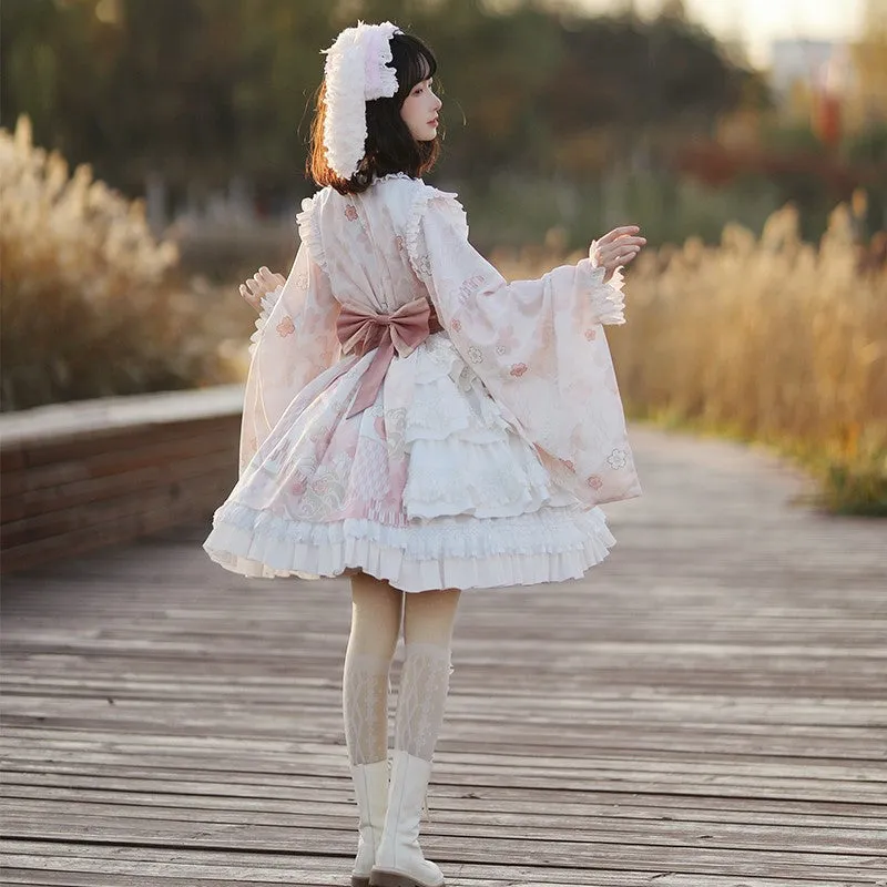 Ruffled Collar Lolita Dress