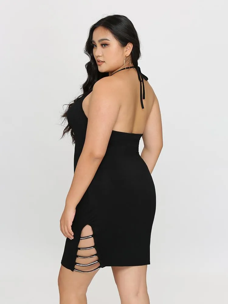 Side Split Hem Dress