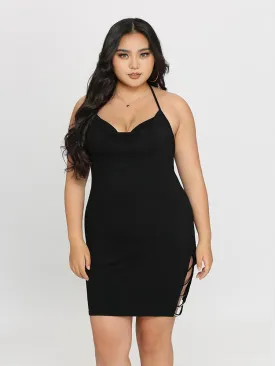 Side Split Hem Dress