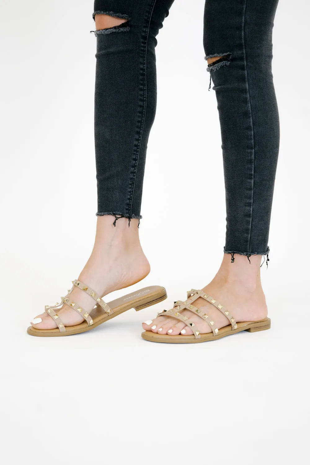 Sivan Studded Sandals - Final Sale