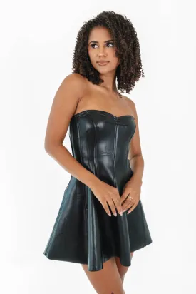 Sleek Temptations Dress - Black