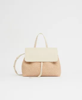 Soft Lady Bag - Natural Raffia/Avorio