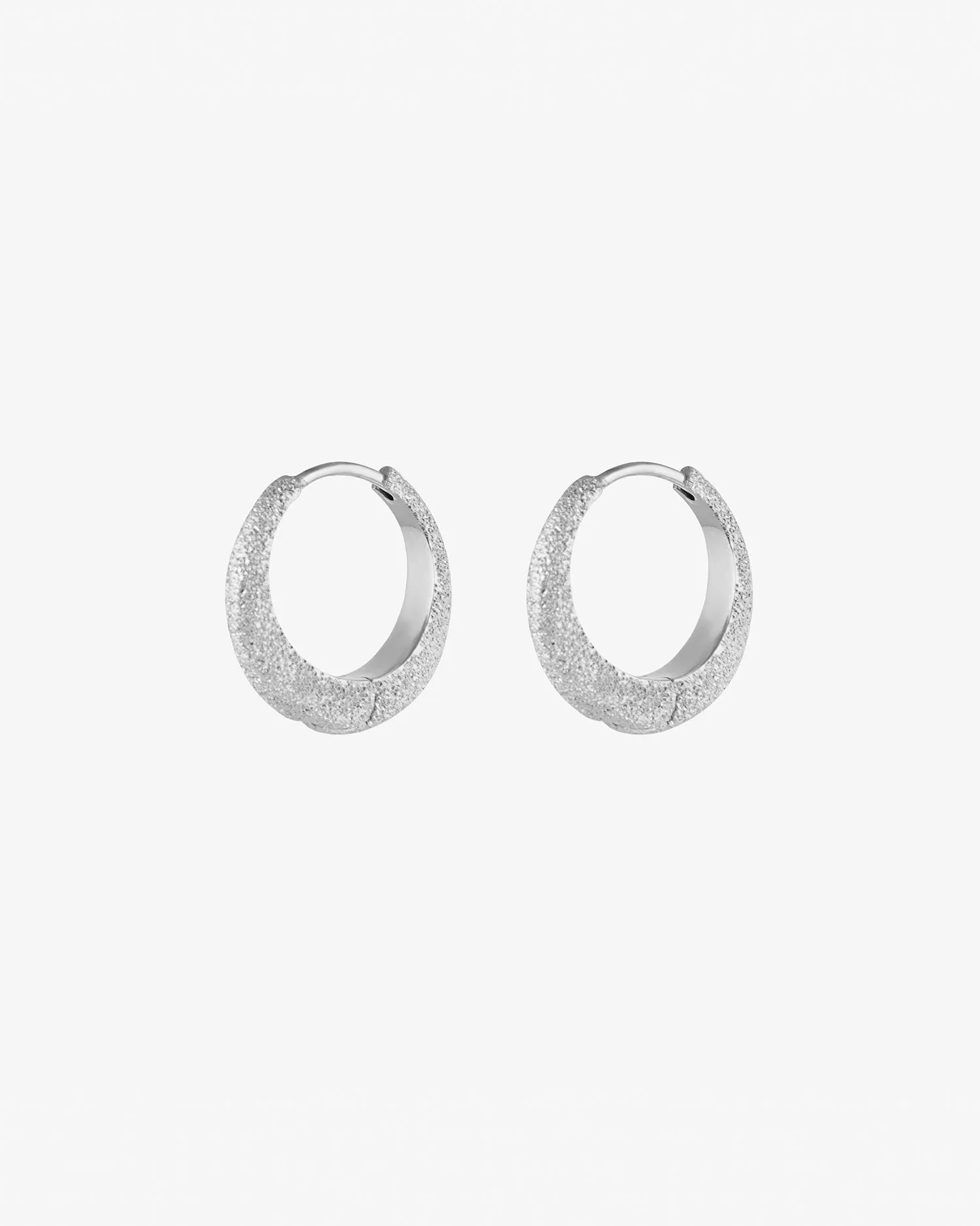 Stardust shine hoops silver