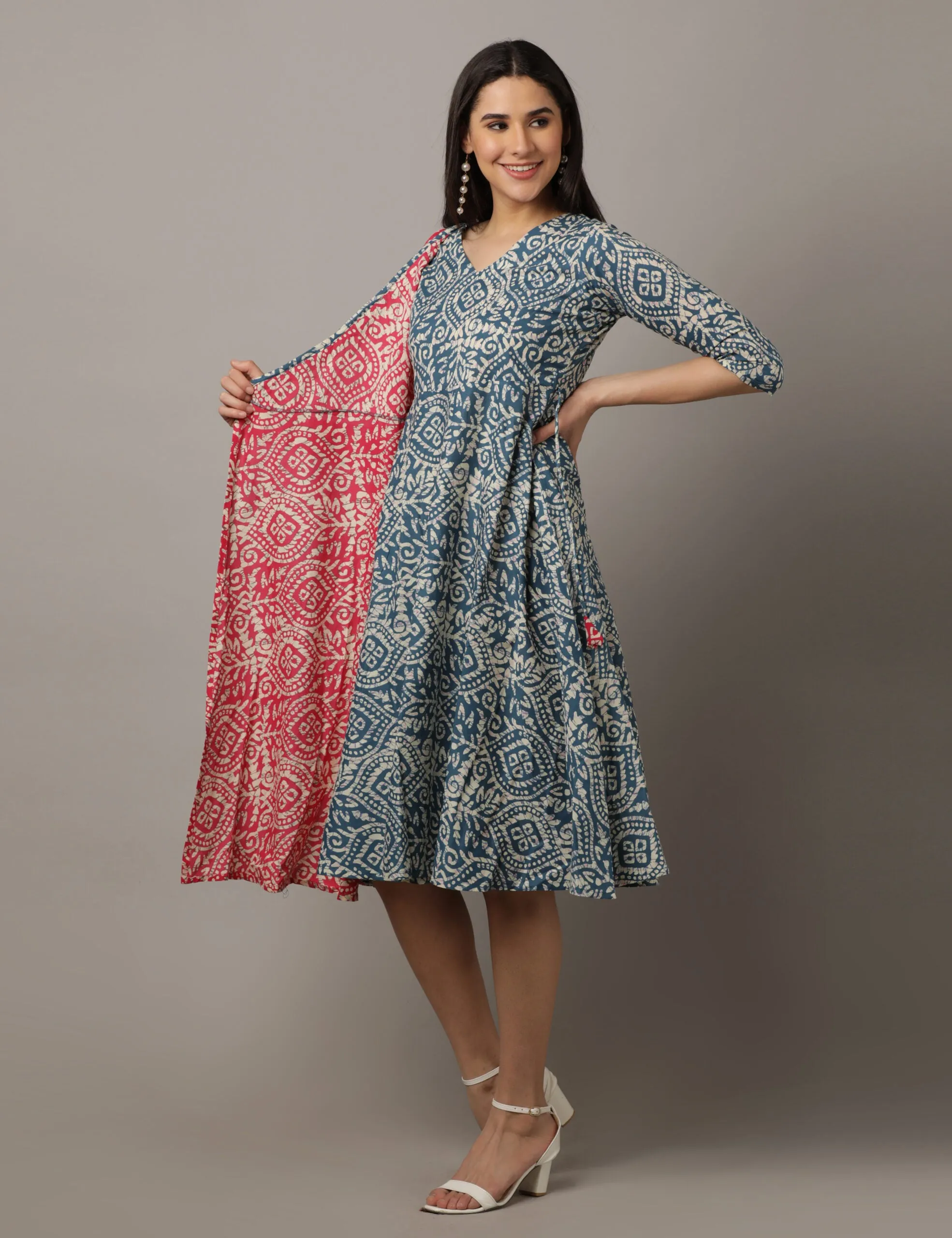 The Angrakha Wrap Dress