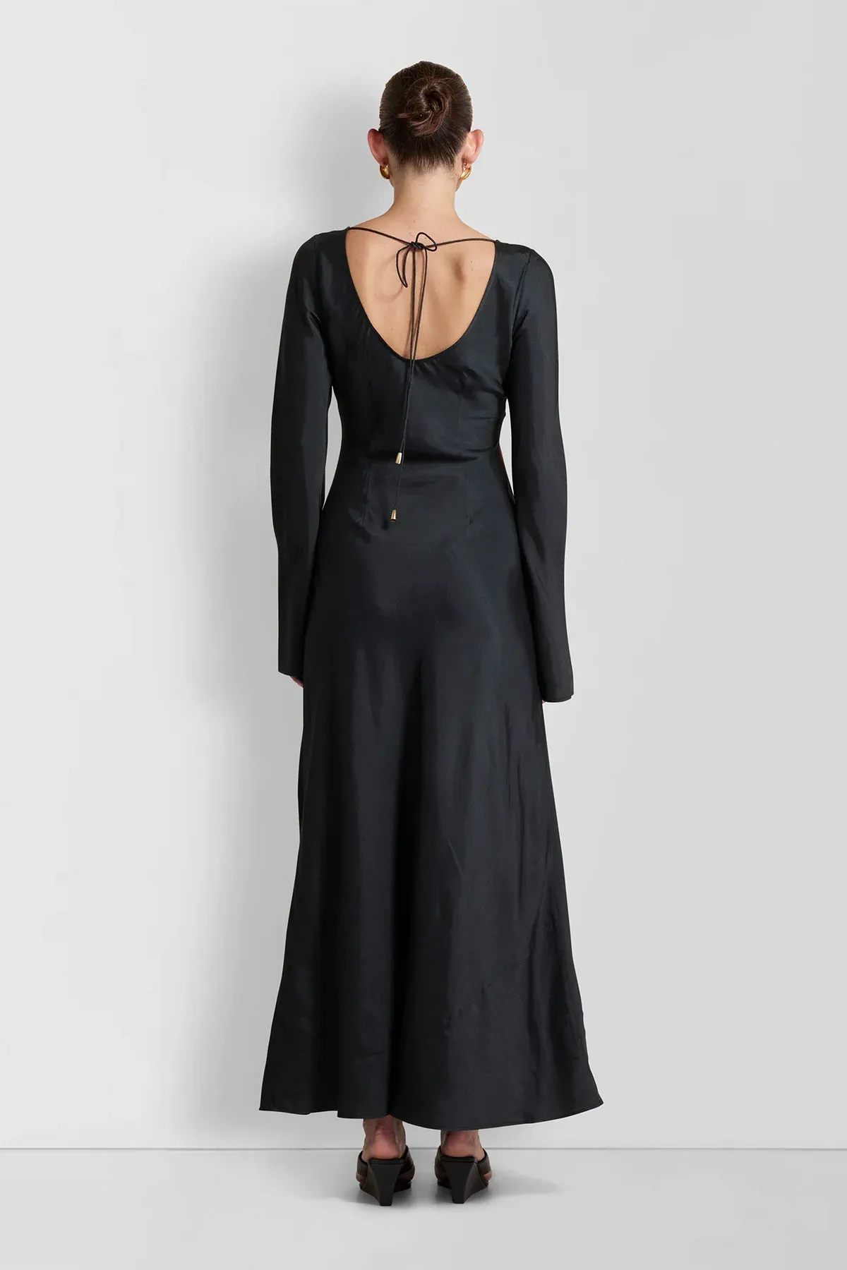 The Wolf Gang Thea Maxi Dress - Noir