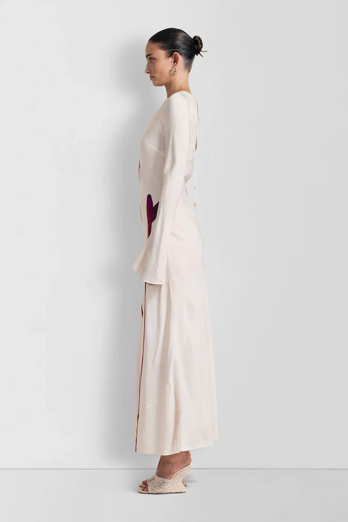 The Wolf Gang Thea Maxi Dress - Porcelain