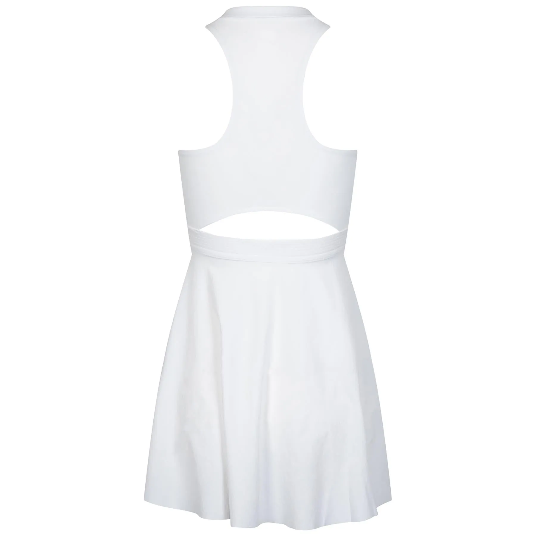 Womens Dri-FIT Advantage Dress White/Black - AW23